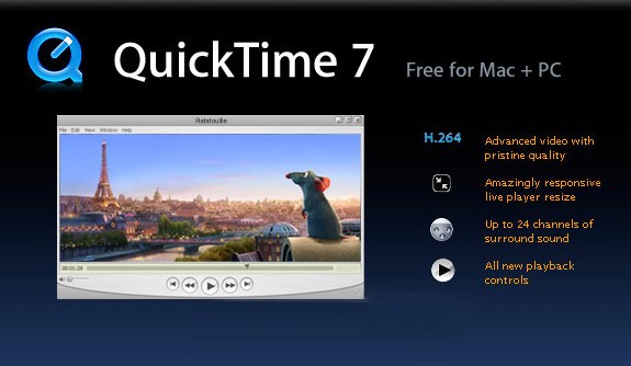  QuickTime Pro for Win 7.79.80 专业版
