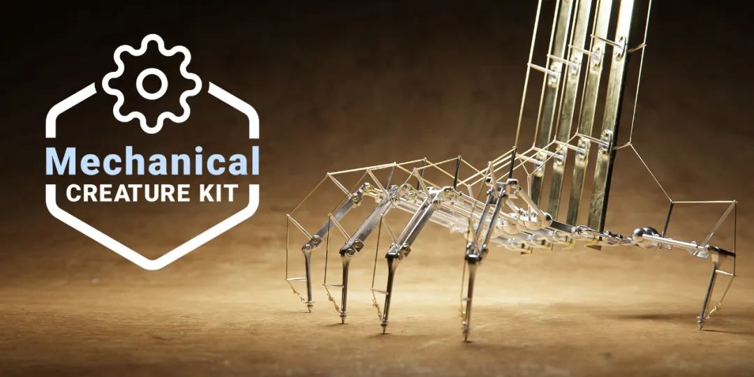 三维零部件机械生物模型Blender预设 Mechanical Creature Kit Pro V1.1