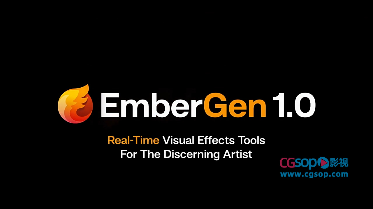 实时模拟烟雾火焰爆炸流体特效三维软件 EmberGen 1.0.0 Win