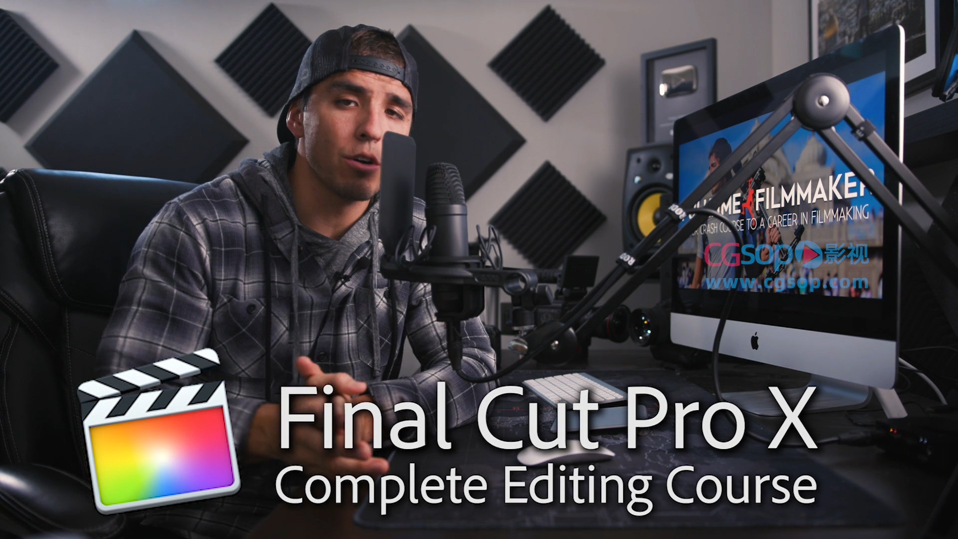FCPX教程-视频剪辑工作流程学习 Fulltime Filmmaker – Final Cut Pro X Editing Workflow