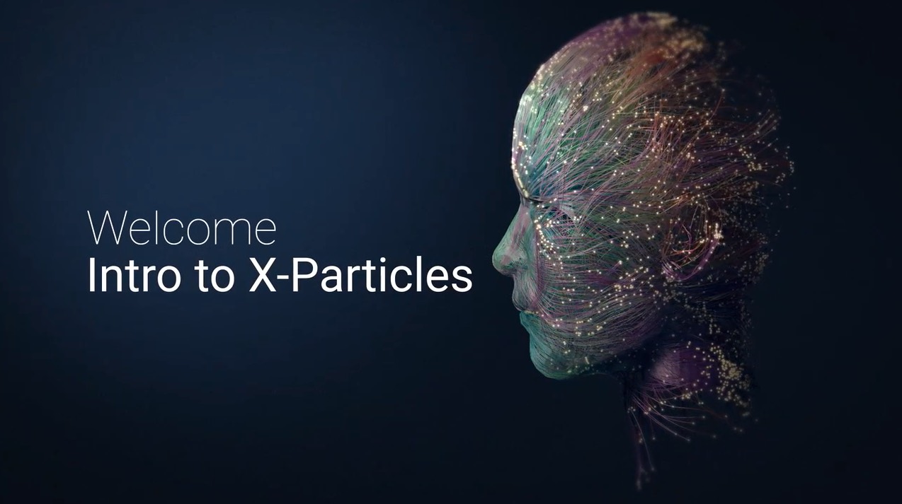 使用XP粒子制作抽象人像模型C4D教程 Intro to X-Particles 4 Creating Abstract Images