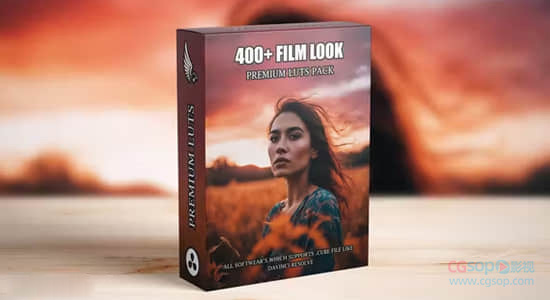 400个视频剪辑师电影制作人LUT调色预设 Ultimate Collection 400 Cinematic LUTs